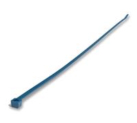 HELLERMANNTYTON Fascette Rilevabili Metalliche, Blu, 3.5mm x 150mm (Confezione