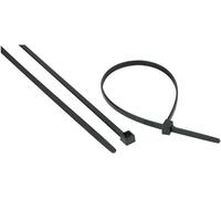 HELLERMANNTYTON Fascette Riusabili in Nylon, 4.6mm x 250mm, Nere (Confezione da