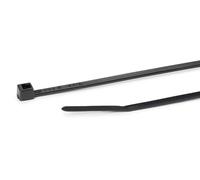 HellermannTyton, Flange Serie T per uso esterno, dentatura interna, materiale - poliammide 6,6 UV-stabilizzata (PA66W), colore: nero, 50 pezzi
