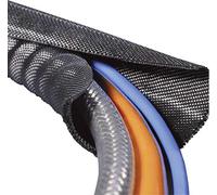 HellermannTyton - Guaina tessuta Helagaine Twist-In 32 Poliestere (PET), (Busta 2m)