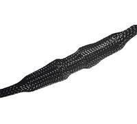HellermannTyton HEGP06-PET-BK-C4 170-10600 HEGP06-PET-BK - Tubo in treccia in poliestere, 4 fino a 11 mm, 100 m