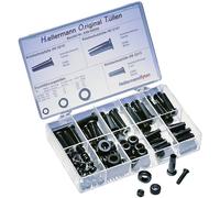 Hellermanntyton hotkit kit di manicotti antipiega pvc 100 parti