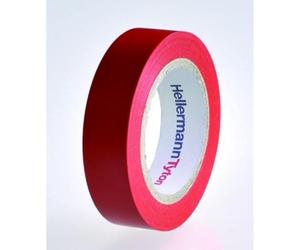 HellermannTyton Htape-Flex15 - Nastro isolante, 15 x 10 cm, per interni ed esterni, 10 m, colore: Nero