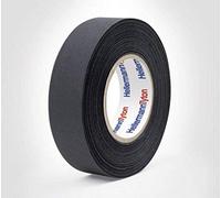 HellermannTyton HTAPE-PROTECT180-PET-BK 712-10002 - Nastro adesivo telato, 25 m x 19 mm, 1 pezzo