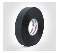 HellermannTyton HTAPE-PROTECT250-PET-BK 712-10003 - Nastro adesivo in tessuto, 25 m x 19 mm, 1 pezzo