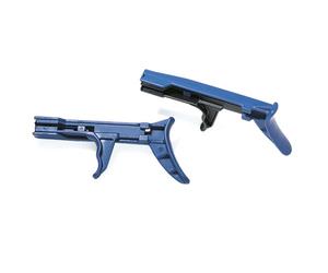 HellermannTyton - MK20 - Strumento manuale per l'installazione di collari in plastica di larghezza massima 4,8 mm.