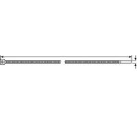 HellermannTyton - Pressacavo di 3,5 x 200 Natura t30l-hs-na-c1