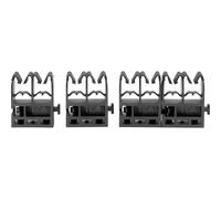 HellermannTyton QGDHC5.2-8.0M-PA66W-BK Basetta di fissaggio Fascette fermacavi