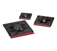 HellermannTyton QM40APT-I-PA66-NA - Base di fissaggio autoadesivo, avvitabile 151-01595 senza alogeni