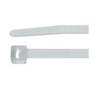 Hellermanntyton Set fascette T-Tie, bianco, 100 pezzi, larghezza: 4,6 mm Quantità:100
