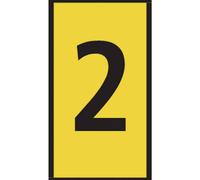 HellermannTyton WIC0-2-PA66-YE Clip segnafili Legenda (segnacavi) 2 561-00624