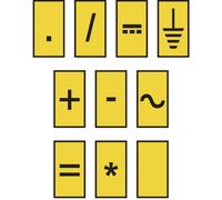HellermannTyton WIC0-SIGN-PA66-YE Clip segnafili 561-00004