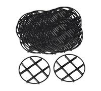 Hellery 100 Pezzi di Supporto per Sottovaso per Piante, Supporto Rotondo Traspirante con Scolapiatti sul Fondo