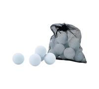 Hellery 16 Pezzi Golf Training Balls Sfere da Golf Schiuma Poliestere Oscillazione Esercizio Mesh Bag Trasporto Pratico Funzione Sicura Adatto a Adulti, Borsa a Rete a Strato Singolo