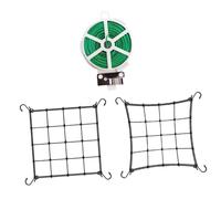 Hellery 2 Pezzi Rete Trellis per Piante Rampicanti Rete Flessibile per Coltivazione Maglia per Sostegno E Guida Piante Adatta per Serre Giardini, XS