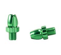 Hellery 2 Viti per Freni da Bicicletta, Strumento Portatile in Alluminio per La Regolazione della Leva del Freno, per Bici da Uomo, Verde
