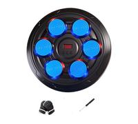 Hellery 3 Pezzi Allenatore di Pugilato Bersaglio Elettronico Musicale Pannello da Muro Attrezzatura per Pugni per Un Allenamento Dinamico E Divertente Adatto, Bersaglio Blu 6