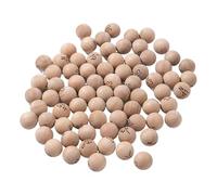 Hellery 75 Palline in Legno Leggere, Ideali per Serate di Gioco E Feste.