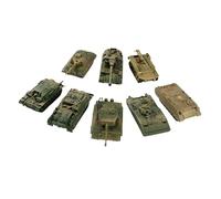 Hellery 8 Kit di Modellismo di Armati in 1/72, da Assemblare Fai-da-Te, Giocattoli di Simulazione per Bambini E Ragazzi, Oggetti da Collezione, Gi, Stile b