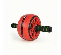Hellery Ab Rullo con Ginocchiera Ginocchiera Resistente All'usura Ruota dominali con Tappetino Compatto Rullo dominali Tappetino per Principianti, Array, Nero E Rosso