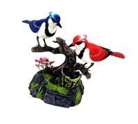 Hellery Accessorio da scrivania per Simulazione di Uccelli elettrici Talking Jay, Giocattolo parlante per Il Controllo del Suono, Decorazione per la scrivania, 513a