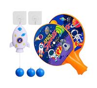 Hellery Allenatore da Tavolo Pong Portatile, Ideale per L'allenamento Individuale E La Coordinazione Occhio-Mano. Giocattolo per Genitori E Figli,