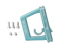 Hellery attatore a di Maiale Resistente e Durevole attatore Blocco Portapacchi Anteriore Alta Compatibilità Supporto Montaggio Borsa Anteriore Bici, Verde Bianchi