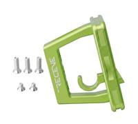 Hellery attatore a di Maiale Resistente e Durevole attatore Blocco Portapacchi Anteriore Alta Compatibilità Supporto Montaggio Borsa Anteriore Bici, Verde Fluorescente