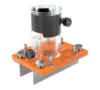 Hellery Base per Fresatrice in Legno Portatile E Regolabile, Sostituisce Il Supporto a Fessura, Piastra di Inserimento Del Tavolo Della Fresatrice per Guardar, Nessun Limite con Copertura