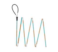 Hellery Bastone da Valanga Pieghevole da 270 Cm per Neve, Ideale per Lo di Fondo E Le Escursioni in Slackcountry, Arancione Blu