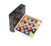 Hellery Biglie da Pool Americano Brillanti Gioco Palle da Biliardo con Macchie e Strisce, Colorate, per Casa, Appassionati