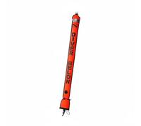 Hellery Boa SMB Riflettente Boa di Segnalazione Subacquea Resistente Galleggiante da Immersione per Sommozzatori, Rosso Arancio