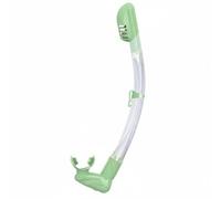 Hellery Boccaglio in Silicone per Immersione Libera Design Ergonomico Boccaglio da Immersione Libera Valvola di Scarico Tubo Respiratorio Subacqueo, Verde Chiaro