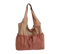 Hellery Borsa a Tracolla Da Donna, Semplice Ed Elegante, per Il Lavoro, Le Vacanze E Lo Sport, Cachi