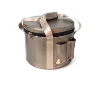 Hellery Borsa con Maniglia Leggera, 15 Cm | Strutturata, Borsa per Campana Meditativa, Resistente, Viaggio, Meditazione, Operatori Olistici
