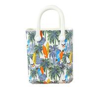 Hellery Borsa Da Spiaggia Da Donna con Foro, Impermeabile, Borsa Tote Aperta per L'estate, Lo Shopping, Modello Ad Albero
