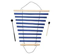 Hellery Campanelli a per Meditazione, Strumento a Percussione Manuale, 9, per Aula, Ufficio, Relax, Regalo per Bambini, Blu