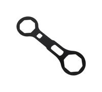 Hellery Chiave Fork cap per Strumento Specifico Doppia estremità Montaggio Smontaggio Anteriore Chiave Manutenzione Sospensione Braccio Ciclo, Nero