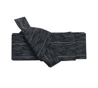 Hellery Cintura Kimono Obi da Uomo, Facile da Indossare, in Poliestere, 300 cm, Morbida, Tradizionale, Grigio Scuro