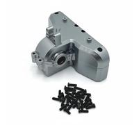 Hellery Coperchio Cambio Posteriore in Alluminio per Auto RC 1/14 Cover Cambio Alloggiamento Ingranaggi Trasmissione Materiale 6061 con Finitura Anodizzata, Grigio