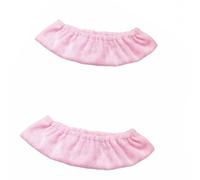 Hellery Coperture Protettive per Pattinaggio Guanti Pattini Figura Microfibra Morbida Antiurto Apertura Elastica Prevenzione Tagli Adatto a Bambini E Adulto, Rosa