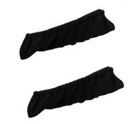 Hellery Coperture Protettive per Pattinaggio Guanti Pattini Figura Microfibra Morbida Antiurto Apertura Elastica Prevenzione Tagli Adatto a Bambini E Adulto, Nero