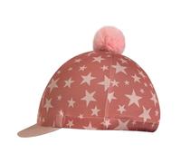 Hellery Copricasco con Pompon Decorativo Copricasco con Peluche Elastico Copricapo per Cavalieri, Fantini, Pesca, XS