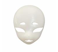 Hellery Cosplay Headgear Base Testa Cosplay Nuda Maschera Casco per Modifica Plastica Adattabile al Calore con Ventilate Adatta a Progetti DIY Feste in Costume E Convention Appassionati