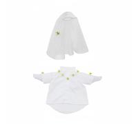 Hellery Costume Oca Festa Costume Oca Abito Oca Abbigliamento Oca Vestito Oca in Stoffa Durevole con Copertura Bianca E Motivo Ape per Effetto Decorativo Adatto a Patio Prato Ingresso