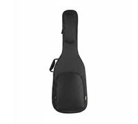 Hellery Custodia Impermeabile Chitarra Classica Borsa Zaino Astuccio con Imbottitura Spessa E Struttura Resistente Spallacci, Chitarra Elettrica, Modello Rinforzato, Nero