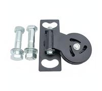 Hellery da Allenamento Palestra Accessorio Palestra Cavo in Acciaio Rotazione Fluida Antiatrito Pulldown Rematore E Croci Cavo Compatibile con Rack Standard , 26MM , Foro Curvo