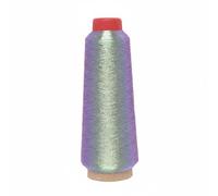 Hellery Filo Decorativo Ricamo Lucente Multicolore in Poliestere con Effetto Cangiante E Trama Compatta Antisfilacciamento Adatto per Ricamo a, Stj-42141
