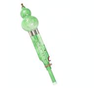 Hellery Flauto Principale Bambù Principiante Cucurbit Gourd 7 Fori con Motivi Dettagliati E Facile Utilizzo Adatto a Studenti Adulti Avvio Percorso Musicale, Acciaio Verde C