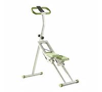 Hellery Folding Climbing Machine Stepper Climber Macchina Step Pieghevole per Gambe Glutei con Regolazione Altezza E Azione Silenziosa Base Stabile Adatta per, Verde